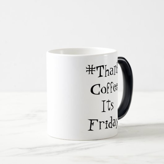 BedanktKoffieZijnVrijdag Mok (Voorkant rechts)