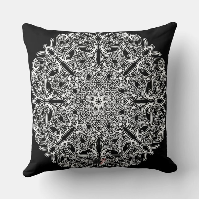 Bedazzle Octa Glyph Pillow Kussen (Achterkant)