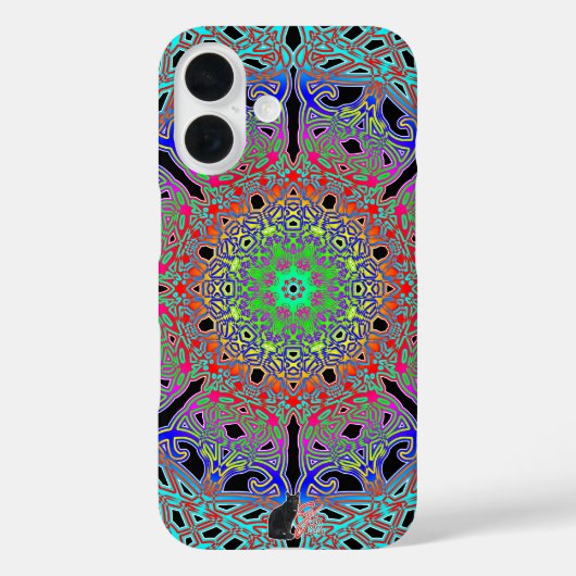 Bedazzle Spectra Glyph Case-Mate iPhone Case (Achterkant)