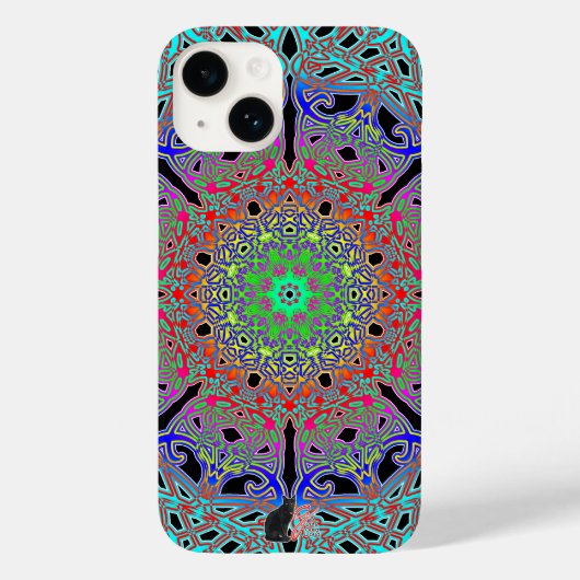 Bedazzle Spectra Glyph Case-Mate iPhone Case (Achterkant)