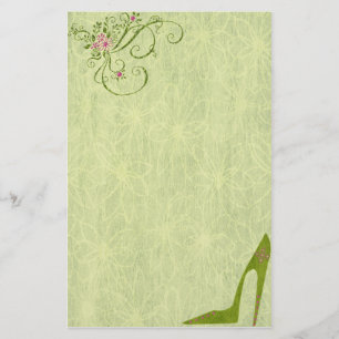 Bedazzled Diva In Kiwi Briefpapier
