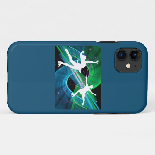 Bedazzled Figuur Skaters Case-Mate iPhone Case (Achterkant (horizontaal))