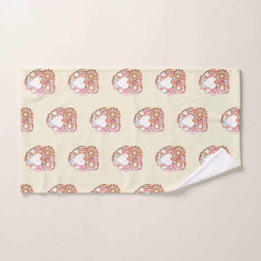 Bedazzled Owl Bad Handdoek (Handdoek)