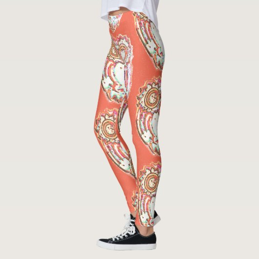 Bedazzled Owl Leggings (Links)