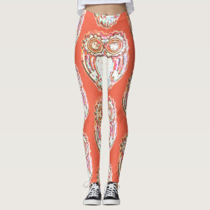 Bedazzled Owl Leggings