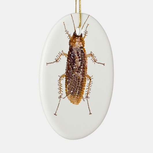 BEDAZZLED ROACH KERAMISCH ORNAMENT (Rechts)