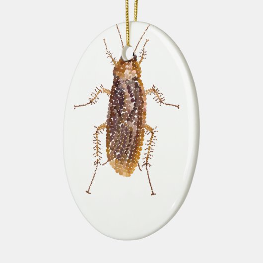 BEDAZZLED ROACH KERAMISCH ORNAMENT (Links)