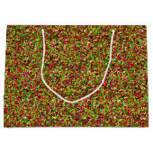 Bedazzled Sparkles-roze-Green-GIFT BAG L Large Cadeautasje (Voorkant)