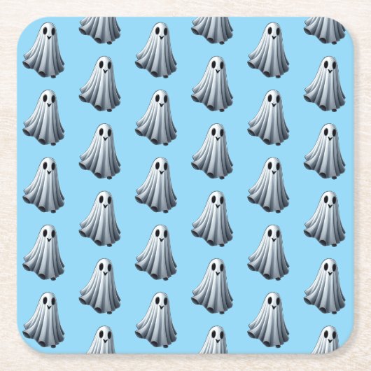 bedbladghost kartonnen onderzetters (Voorkant)