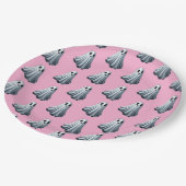 bedbladghost papieren bordje (Gekanteld)