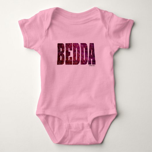 Bedda Baby Tee Shirt (Voorkant)