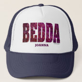 Bedda Specialized Faux Bling Trucker Hat Trucker Pet (Voorkant)