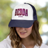 Bedda Specialized Faux Bling Trucker Hat Trucker Pet