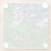 Beddenbok Glazen Onderzetter (Achterkant)