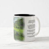 Beddgelert en Legend Tweekleurige Koffiemok (Voorkant rechts)