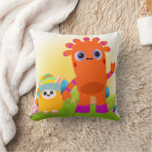 BeddyByes Throw Cushion met MeMo en BaBa 🛋 Kussen (Deken)
