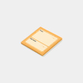 Bedegebeden Post-It Notities (Oranje) Post-it® Notes (Schuin)