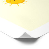 bedek me met zonneschijn, schattig poster (Hoek)