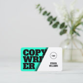 Bedekking met grijze omhulling met vetgedrukte cya visitekaartje (Staand voorkant)