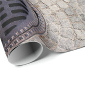 Bedekking van mangat en steenweg cadeaupapier (Rol Hoek)