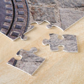 Bedekking van mangat en steenweg legpuzzel (Zijkant)