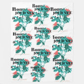 Bedekking van pollak & sherpa fleece deken (Voorkant)