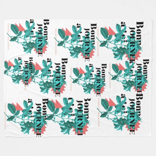 Bedekking van pollak & sherpa fleece deken (Voorkant (Horizontaal))