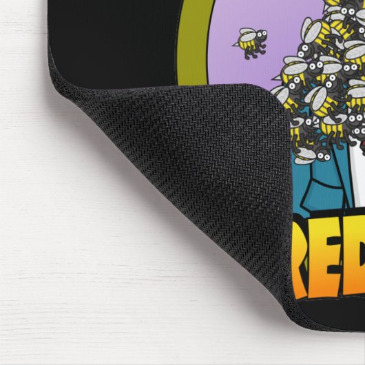 Bedekt in bijen Mousepad 1 Muismat (Hoek)