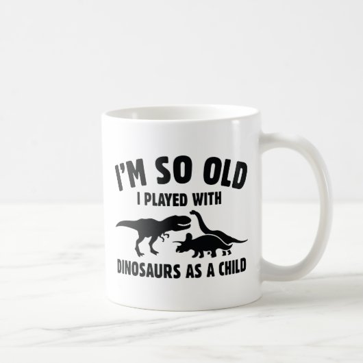 bedekt met dinosaurussen koffiemok (Rechts)