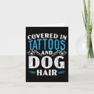 Bedekt met tatoeage P van Tattoos en honden Kaart