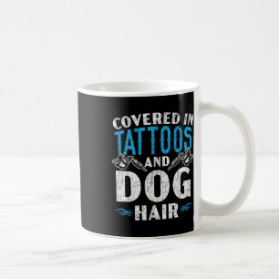 Bedekt met tatoeage P van Tattoos en honden Koffiemok