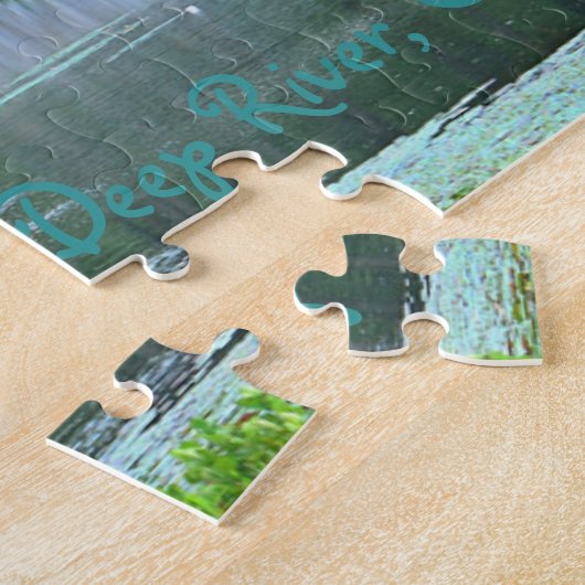 Bedekte Bridge Puzzle Legpuzzel (Zijkant)