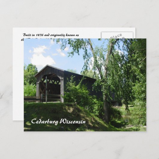 Bedekte brug briefkaart (Voorkant / Achterkant)