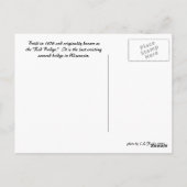 Bedekte brug briefkaart (Achterkant)