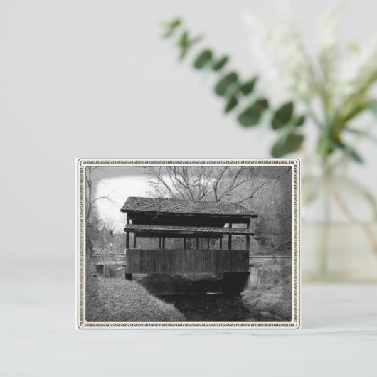 Bedekte brug briefkaart (Staand voorkant)