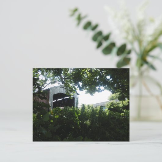 Bedekte brug briefkaart (Staand voorkant)