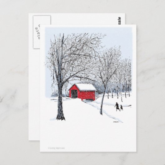 Bedekte brug briefkaart (Voorkant / Achterkant)