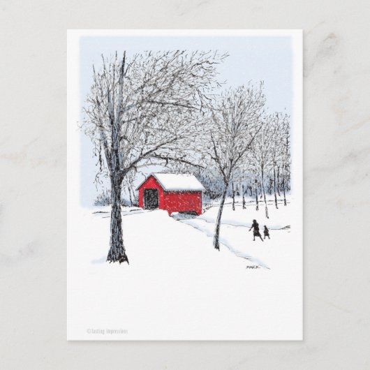 Bedekte brug briefkaart (Voorkant)