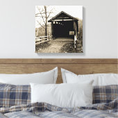 Bedekte brug canvas afdruk (Insitu (Slaapkamer))
