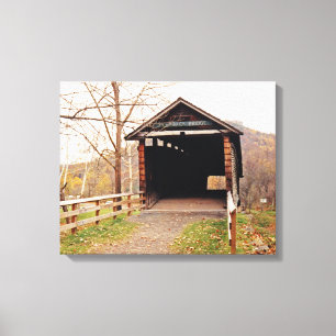 Bedekte brug canvas afdruk
