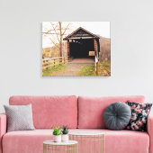 Bedekte brug canvas afdruk (Insitu (Woonkamer))