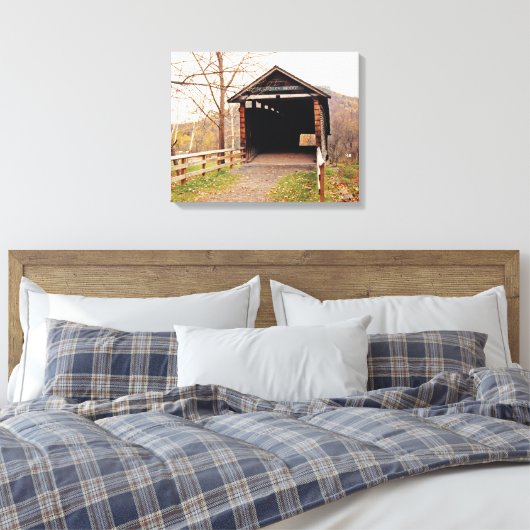 Bedekte brug canvas afdruk (Insitu (Slaapkamer))
