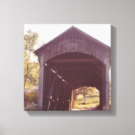 Bedekte brug canvas afdruk