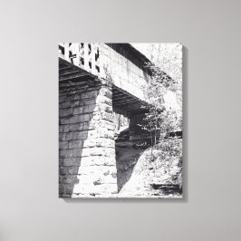 Bedekte brug canvas afdruk