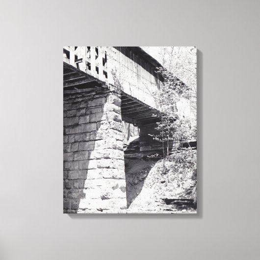 Bedekte brug canvas afdruk (Voorkant)