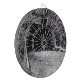 Bedekte brug dartbord (Voorkant Links)