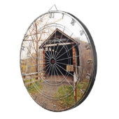 Bedekte brug dartbord (Voorkant Rechts)