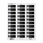 Bedekte brug etiket (Full Sheet)