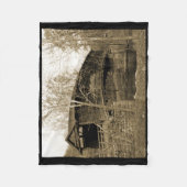 Bedekte brug fleece deken (Voorkant)