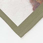 Bedekte brug fleece deken (Hoek)